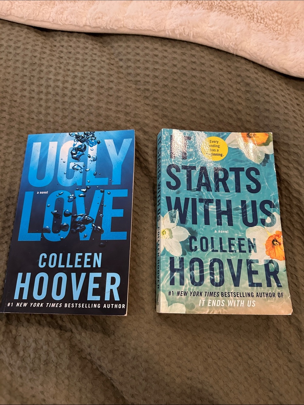 Colleen Hoover Paperback Novels- Ugly Love and It Starts With Us